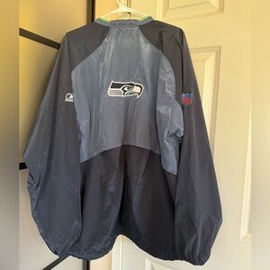 Seattle Seahawks Pullover Sideline Jacket - Reebok XL